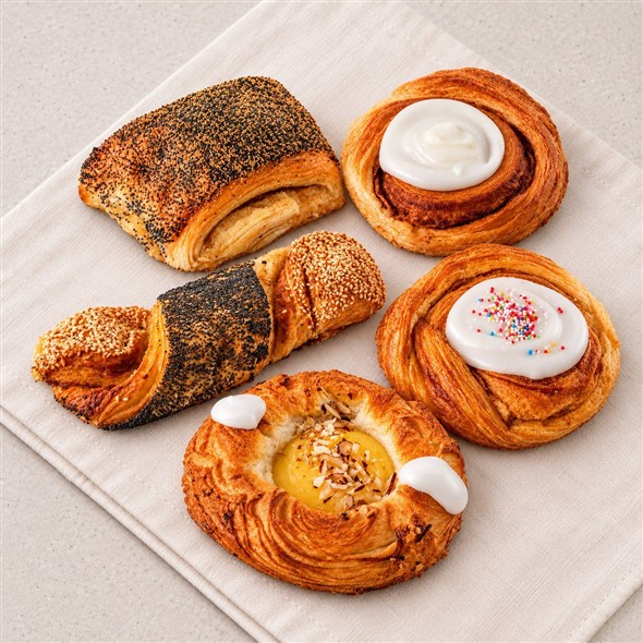 5 wienerbrød